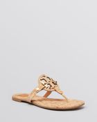 Tory Burch Thong Sandals Miller 2 - Lyst