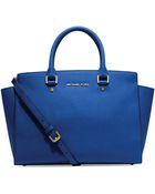 Michael Kors Michael Selma Large East West Satchel - Lyst