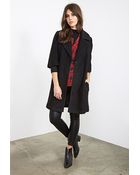 Forever 21 Textured Wool-Blend Overcoat - Lyst