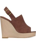 Lucky Brand Ronand Platform Wedge Sandals - Lyst