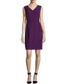 Lafayette 148 New York Naya Tabbed-Sides Sleeveless Dress - Lyst