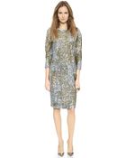 By Malene Birger Jaffina Sequin Dress - Gold - Lyst