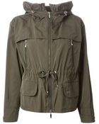 Moncler 'Vallin' Coat - Lyst