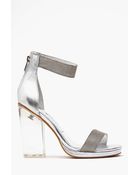 Nasty Gal Holiday Mesh Platform - Lyst