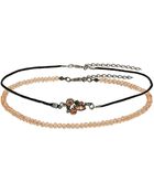 Topshop Faceted Stone Choker Set - Lyst