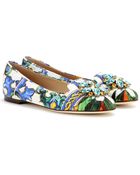 Dolce & Gabbana Vally Brocade Ballerinas - Lyst