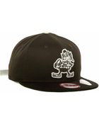 New Era Cleveland Browns Leather Strapper 9fifty Cap - Lyst
