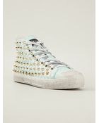 Gienchi Studded Hi-Top Sneakers - Lyst