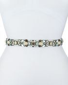 Carolina Herrera Skinny Beaded Belt - Lyst