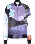 3.1 Phillip Lim Printed Bomber Jacket - Lyst