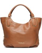 Michael Kors Vanessa Leather Medium Shoulder Bag - Lyst