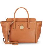 Vince Camuto Blake Leather Satchel - Lyst
