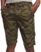 American Rag Slim-Fit Fleet Camouflage Shorts - Lyst