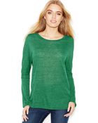 Alternative Apparel Dolmansleeve Heathered Top - Lyst