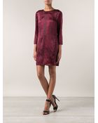 Nina Ricci Shift Dress - Lyst