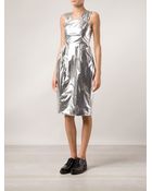 Simone Rocha Foil Dress - Lyst