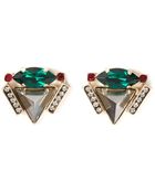 Iosselliani Geometric Floral Earrings - Lyst