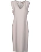 Lanvin Knee-Length Dress - Lyst