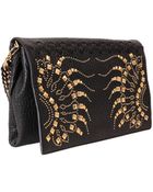 Roberto Cavalli 'Regina' Clutch - Lyst