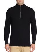 Michael Kors Tech-Knit Zip Pullover - Lyst