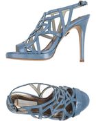 Schumacher Sandals - Lyst