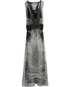 Roberto Cavalli Long Dress - Lyst