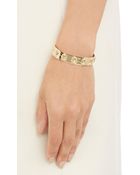 Aurelie Bidermann Thin Concorde Cuff - Lyst