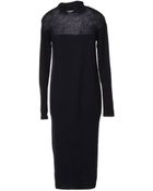 Mm6 By Maison Martin Margiela Knee-Length Dress - Lyst