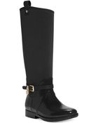 Michael Kors Michael Charm Stretch Rain Boots - Lyst