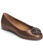 Aerosoles Becxotic Suede Ballerina Flats - Lyst
