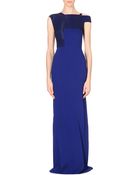 Roland Mouret Oxidus Asymmetric Stretch-crepe Gown - Lyst
