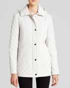Calvin Klein Coat - Quilted Snap Close - Lyst