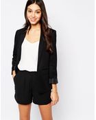 Oasis Ponte Jacket - Lyst