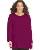 Jones New York Collection Plus Size Tunic Sweater - Lyst