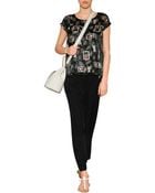 Anna Sui Printed Silk Tunic - Lyst