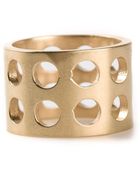 Kelly Wearstler Perforated Ring - Lyst