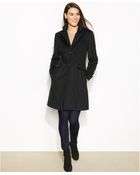 Calvin Klein Single-Breasted Wool-Cashmere-Blend Coat - Lyst
