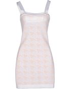 Balmain Short Dress - Lyst