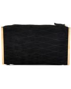 Lanvin Private Quilted Suede Clutch - Lyst