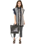 3.1 Phillip Lim Multicolor Striped Fringe Tunic - Lyst