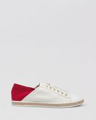 MICHAEL Michael Kors Flat Lace Up Slide Sneakers - Lyst