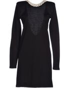 Balmain Short Dress - Lyst