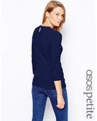 Asos Sweater With Keyhole Back - Lyst