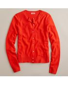 J.Crew Cashmere Crewneck Cardigan - Lyst