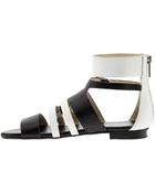 MICHAEL Michael Kors Winston Flat Sandal - Lyst