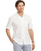 Izod Slimfit Linenblend Shirt - Lyst
