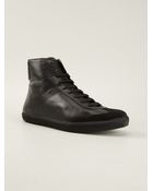 Burberry Hitop Sneakers - Lyst