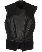 Haider Ackermann Leather Outerwear - Lyst