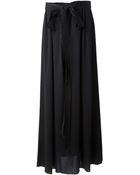 Lanvin Pleated Maxi Skirt - Lyst