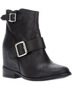 Jeffrey Campbell Buckled Ankle Boot - Lyst